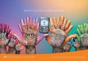 at&t-painted-hands-advertising-global-world-coverage-countries-brazil-brasil